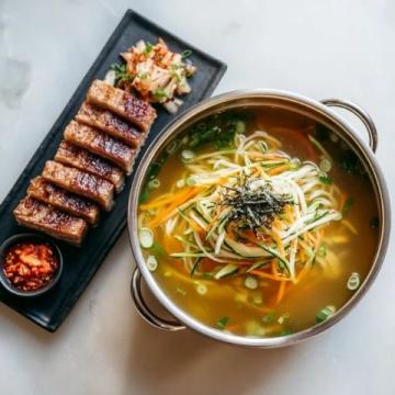 广州美食推荐：品尝正宗韩式炸酱面和鲜香海鲜辣汤面