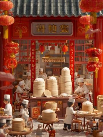 发现了新世界!大商新玛特5楼美食城隆重开业