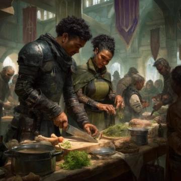星际奇幻美食记:圆顶龙肉与盗龙赛跑的美食盛宴
