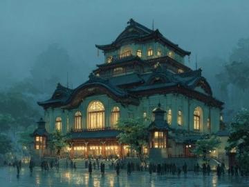 襄阳夜色下的古城秘韵