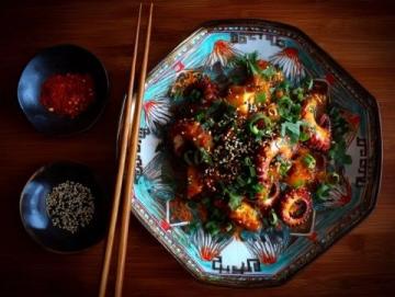 简单又美味:冬日必备章鱼丁炒饭做法详解