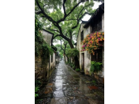 路过汉正街，在武汉的闹市区还有这样有年代感的老房子，铝合金，防盗窗，花床单