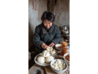 陕西特色美食：蒜香红油裤带面，家常做法详细教程