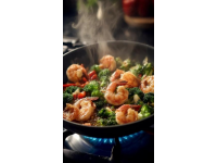 香辣芋头蒸虾美味佳肴的做法与步骤
