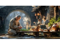 老友邀约畅饮广州番禺岭南四合院早茶佳肴之旅
