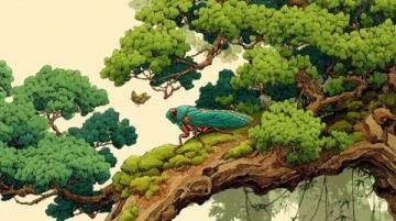 乡村夏夜捕蝉记:舌尖美味与童年回忆
