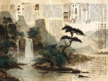 清朝名诗过窑头石刻三十三村冠寻源望古榕土风多酒肆民业半茶农…康熙岁贡