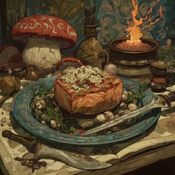 星际奇幻美食记：圆顶龙肉与盗龙赛跑的美食盛宴