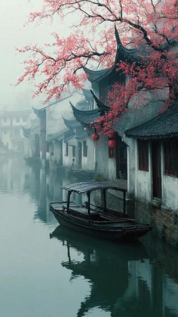 七绝周庄印象