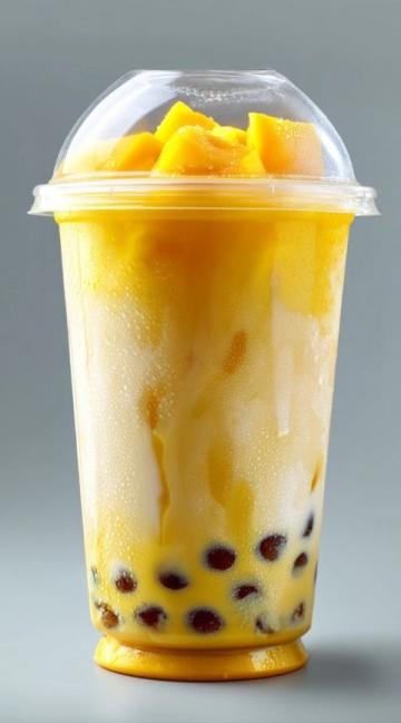 外卖小哥取单时目睹女店员在制作奶茶时哭泣