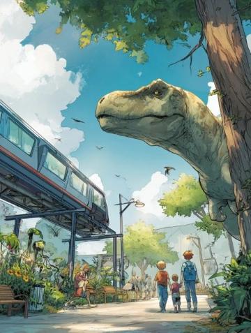 深圳青青世界:探索热带雨林与恐龙模型的奇幻之旅