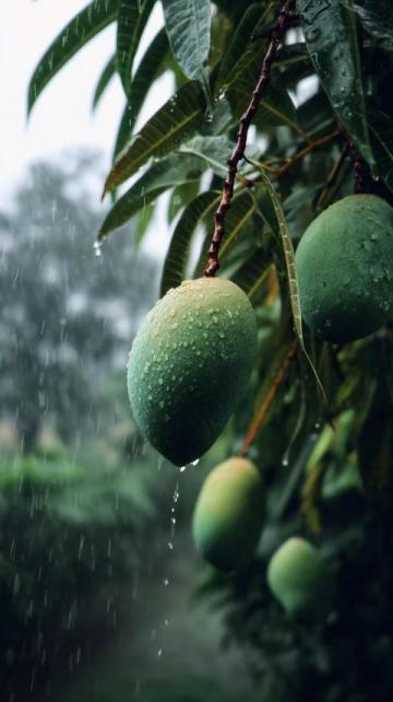 今年云南雨水多,水果丰收吃不完