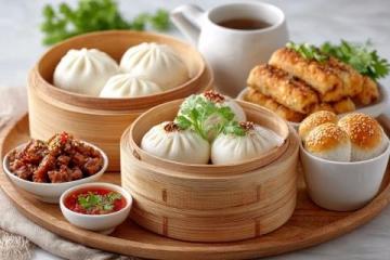 这里是超快手葱油饼,口感十足