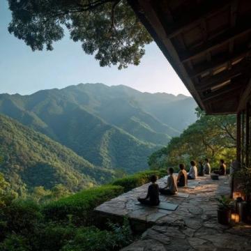 陈龙居士考察鹤山横江后山风水:探讨钟氏家族墓穴选址问题