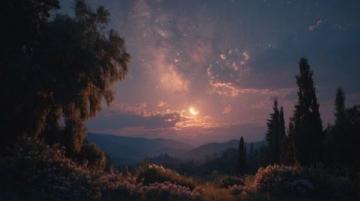 暗香满天,夜色更深