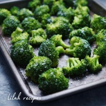 西蓝花炒虾球超级美味!