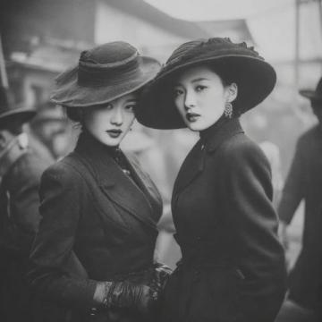 这是1945年11月份的一组珍贵老照片,拍摄于重庆路边的一家小吃店
