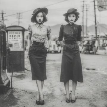 这是1945年11月份的一组珍贵老照片,拍摄于重庆路边的一家小吃店