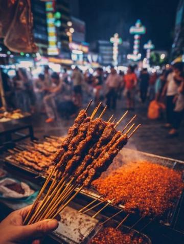 浐灞烧烤美食地图,让你一次吃个够