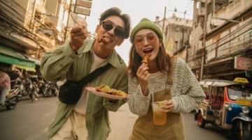 网红美食一条街,放假必去的金榜牛奶甜品专家