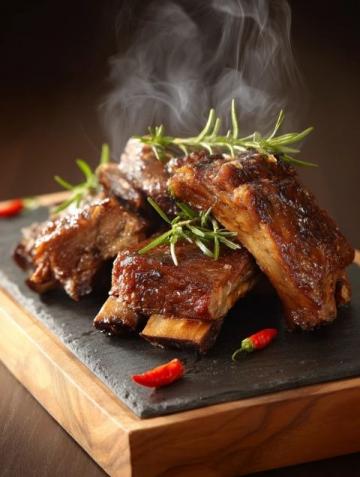 照烧酱烤肋排(照烧酱美食)