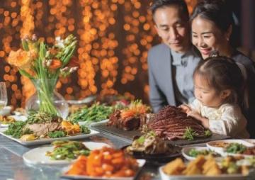 很开心和孙女、老伴来南昆山温德姆享受美食、泡温泉,这里的环境很不错