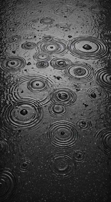 雨水带来凉爽天气,适合外出逛街