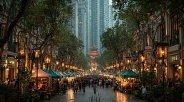 长沙繁华之地：万家丽商圈揭秘