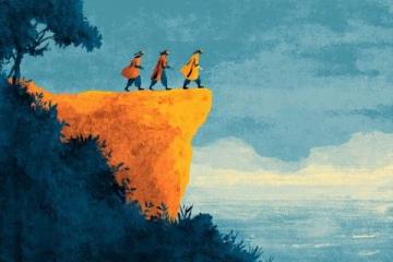 探索英语俚语奥秘:"Over the Hill" — 年龄的象征与人生阶段的比喻