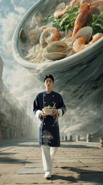 00后烹饪天才陈小东:从醒狮酥到玉兔报喜的新中式美食探索者