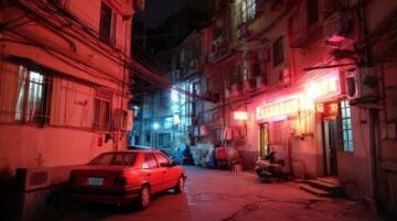 深圳南山沙河西路老旧街区漫步记:小店林立与现代气息碰撞
