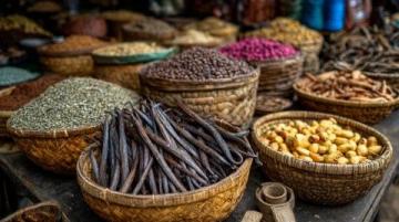 探索埃塞俄比亚街头美食:苔麸英吉拉与十三香咖喱的奇妙之旅
