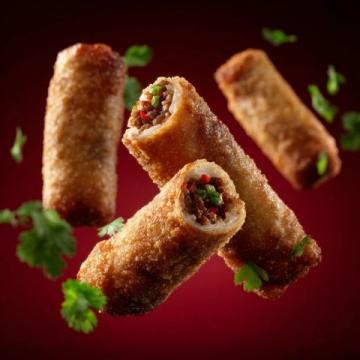 这里是超快手葱油饼,口感十足