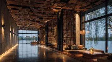 西湖畔黑珍珠西餐体验:青岚餐厅的优雅与美食之旅