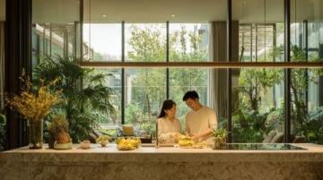 很开心和孙女、老伴来南昆山温德姆享受美食、泡温泉,这里的环境很不错