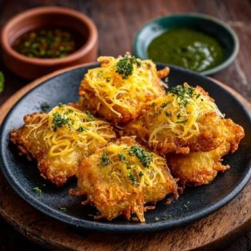 简单不揉面的开口笑零食,香酥可口自己做更卫生