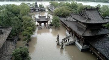 旅行我的旅行日记观潮圣地公园地处浙江海宁盐官