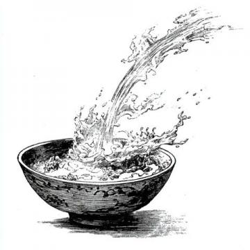 那碗高粱米水饭,还是老东北味儿