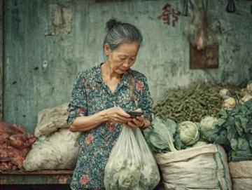 老奶奶带自家韭菜去小吃店被拒，接下来发生的事太暖心了！