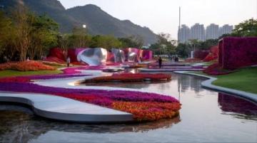 江苏无锡九龙湾花星球:四季花开的花卉休闲胜地