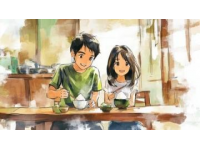 姐弟恋的美好：忧忧请姐姐吃自助餐，共享简单而温馨的快乐时光