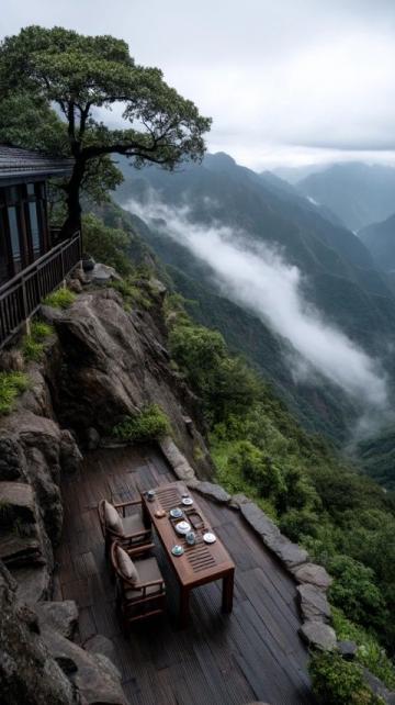 在黄山住了两天,尝试了新鲜而又便利的餐饮体验