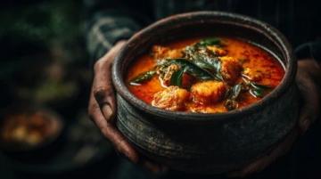 咖喱翅根的做法:香浓美食一锅端