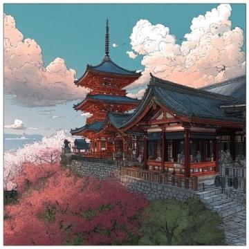 日本京都枫叶之旅第三天(上)