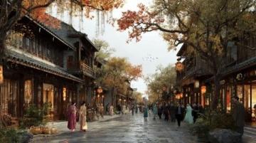 乐山嘉兴路美食街启动大规模道路整修,预计10月焕新貌