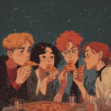 热爱美食的好友