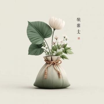 春分食韵:麦黄筋荠菜素饺,香菇松子馅,尽享春之美味