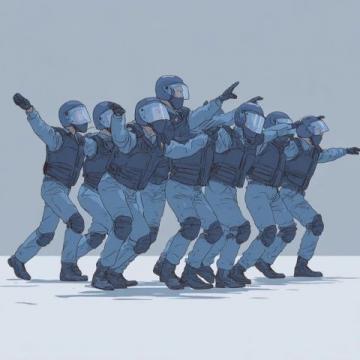 浙江海盐:女子订外卖迎来全副武装特警送达