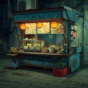 城市夜晚的温暖角落:街头小吃的魅力与故事