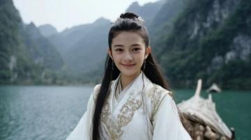 一名伊朗美女网红在游览桂林后,感慨万千的落泪了